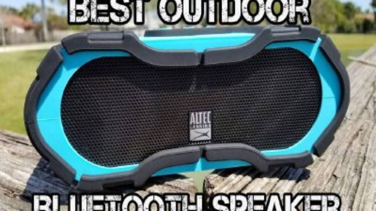 Best Outdoor Bluetooth Speakers- Speakers for Large Interiors, and More