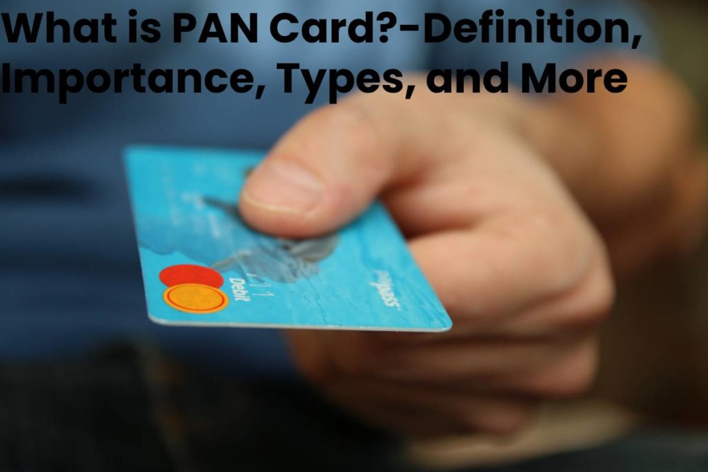What is PAN Card?-Definition, Importance, Types, and More