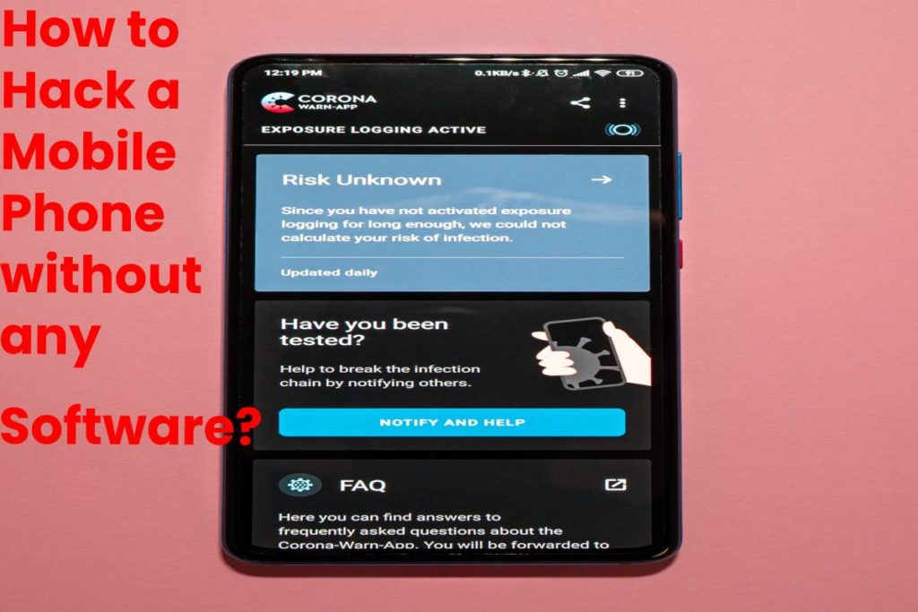 How to Hack a Mobile Phone without any Software? - The Digital Trendz