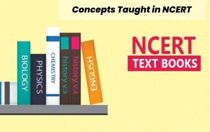 Concepts Taught in NCERT